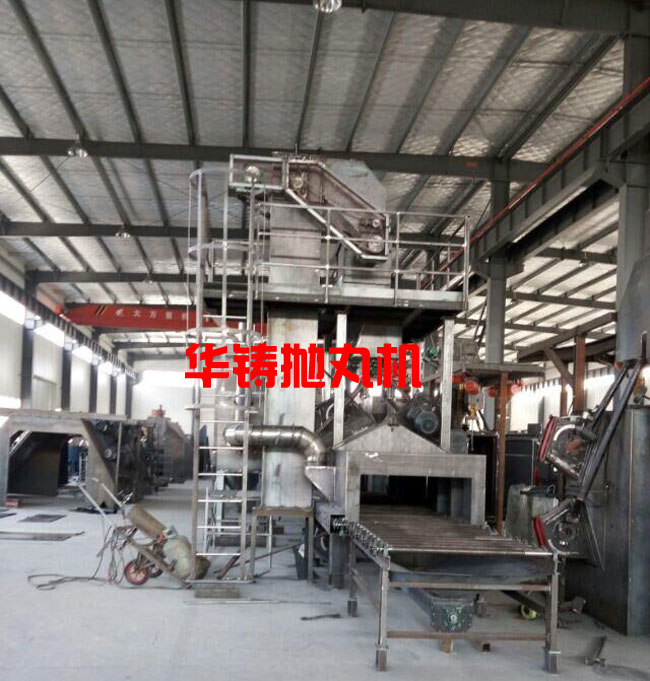 青島華鑄拋丸機(jī)生產(chǎn)車間圖