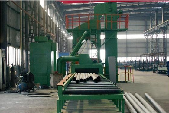 圓鋼拋丸機(jī),棒材拋丸除銹清理機(jī)