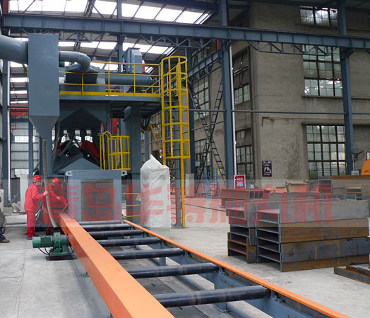 鋼構(gòu)拋丸機