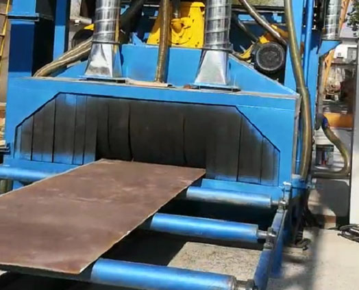 鋼材、鋼結(jié)構(gòu)表面處理設(shè)備的特點